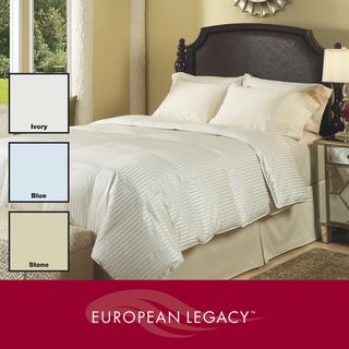 European Legacy 525 Thread Count Silken Elegance Down Comforter