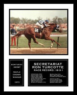 Ron Turcotte Secretariat Horse Racing Framed Photograph