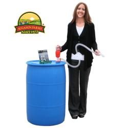 Augason Farms 55 gallon Plastic Emergency Water Storage Barrel Kit