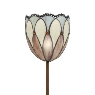 Tiffany style Shade Bronze Pin up Plug in Lamp