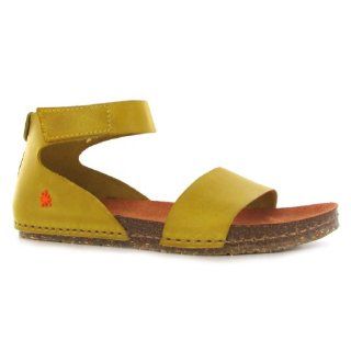Yellow   Hook & Loop / Sandals / Women Shoes