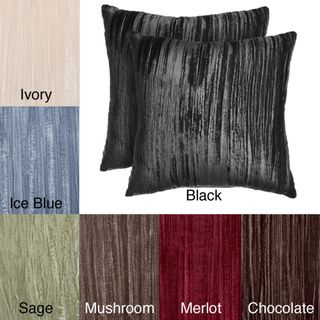 Aretha Crushed Velvet Pillows (Set of 2)