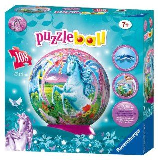 Ravensburger Unicorns   108 Piece Childrens Puzzleball