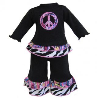 AnnLoren Paisley Peace American Girls Doll Outfit