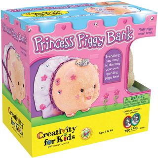 Creativity For Kids Princess Piggy Bank Kit