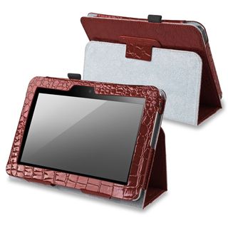 BasAcc Brown Leather Case with Stand for  Kindle Fire 7 inch