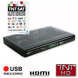 RS 685 CHB TNT SAT HD PVR   Achat / Vente RECEPTEUR TV TNT TECHWOOD RS