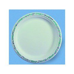 Chinet Disposable 10.25 Paper Plates, Festive Design