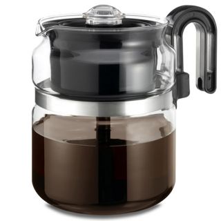 Glass 8 cup Stovetop Percolator Today $15.23 4.3 (34 reviews)