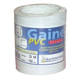 Gaine PVC souple   blanc   D 125 mm   3 m   Achat / Vente CABLE   FIL