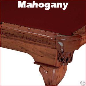 9 Mahogany Mali 865 Teflon Pool Table Cloth Felt Sports