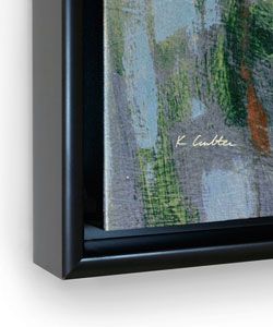 Graham Withering Limitless II Framed Canvas Art