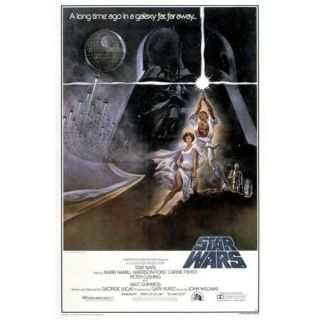 STAR WARS   Poster grand format Affiche Ep 4 Leia & Luke (138