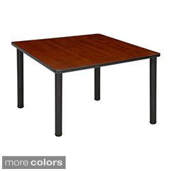 36 inch Square Table with Black Post Legs Today $139.99