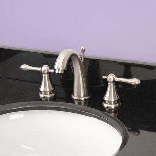 Fontaine Amalfi 8 inch Widespread Brushed Nickel Bathroom Faucet