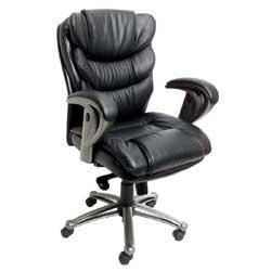 Realspace Soho Talega Mid back Leather Chair