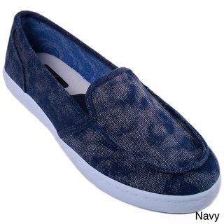 Cruzers Womens Slider Canvas Slip on Shoes