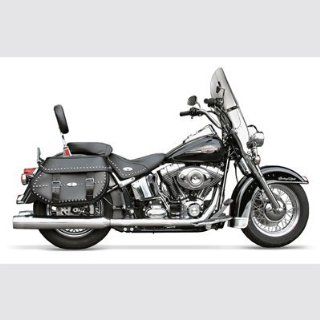 Samson S2 440 2 1/4 True Dual Crossover Exhaust with 4 x 30 Mufflers