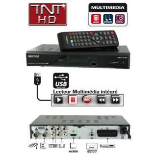 SNT145   100 145   Enregistreur TNT Multimédia HD   Sortie HDMI