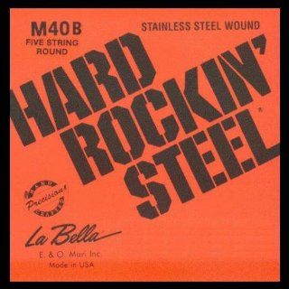 Steel Roundwound Low B Bass 5 String (40  118) Musical Instruments