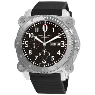 Hamilton Mens Khaki Navy BelowZero Automatic Chronograph Watch