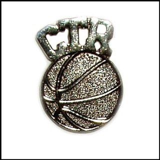 CTR Tie Tac (Basketball) in Black Velvet Gift Box Jewelry