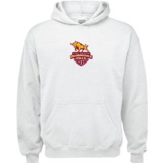 Cal State Dominguez Hills Toros White Youth Logo Hooded