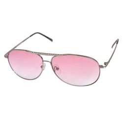 Guess Womens Rhinestone Embellished Aviator Sunglasses