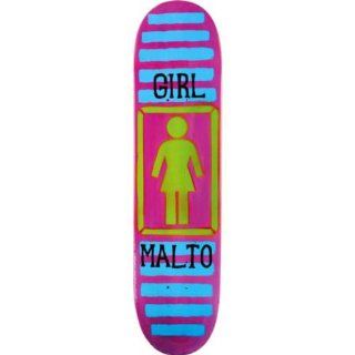  Girl Sean Malto BA Stencil 8.125 Skateboard Deck