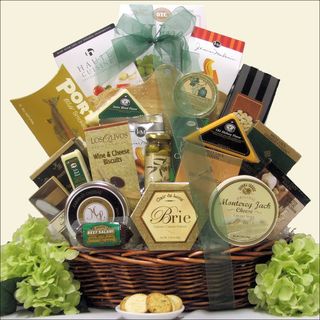 Great Arrivals Lasting Impressions Gourmet Cheese Gift Basket