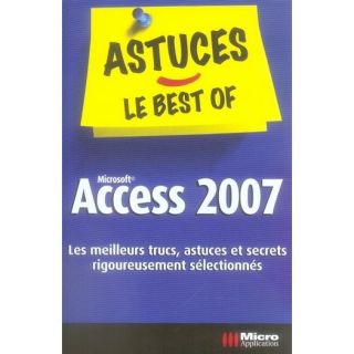 Access 2007   Achat / Vente livre Hervé Inisan pas cher  