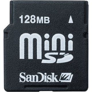 SanDisk SDSDM 128 A10M 128 MB Mini SD Card Electronics