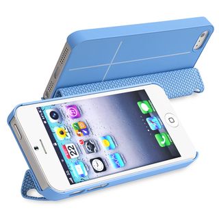 BasAcc Blue Case/ Magnetic Adsorption Smart Cover for Apple® iPhone 5