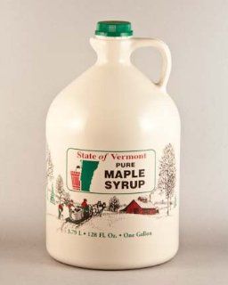 Gallon Pure Vermont Maple Syrup (128oz) Grade Fancy 
