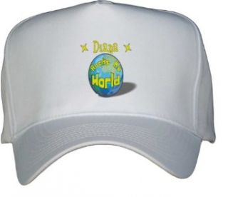Diana Rocks My World White Hat / Baseball Cap Clothing
