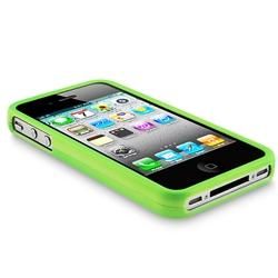 Snap on Apple iPhone 4 Rubber Coated Case