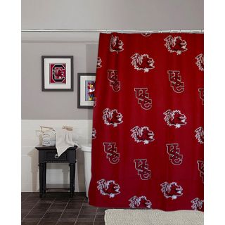 South Carolina University Gamecocks Shower Curtain Today $32.49
