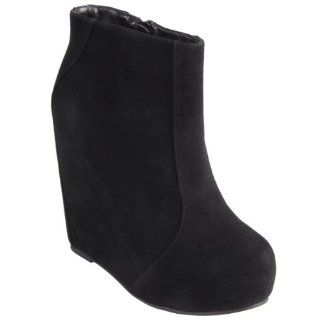 Hailey Jeans Co Womens Topstitched Round Toe Booties