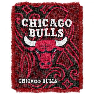 Northwest Chicago Bulls Tattoo Woven Jacquard Throw