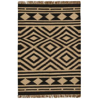 Hand woven Kilim Beige Wool/ Jute Rug (6 x 9) Today $231.99