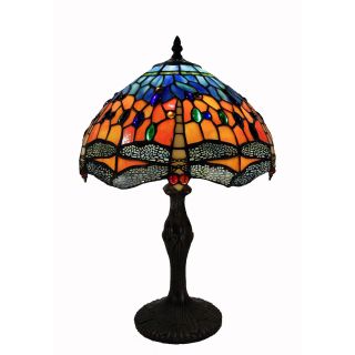 Tiffany Style Tangy Dragonfly Table Lamp Today $80.99 2.0 (1 reviews