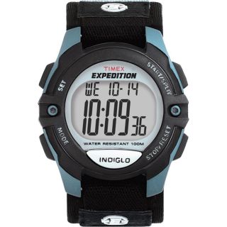Timex Mens T41091 Expedition Digital Fast Wrap Velcro Strap Watch