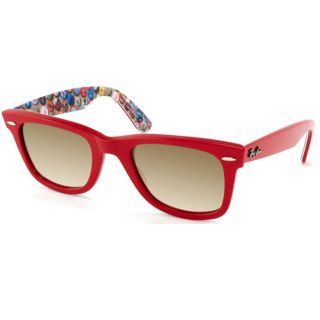 Ray Ban Womens Special Edition Wayfarer Red Buttons Plastic