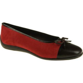 Womens ara Bella 43716 Brown Leather/Bright Red Suede Today $152.95