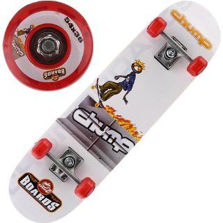 Chump Complete Skateboard with LED Light Up Wheels Sports