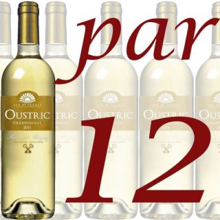 Carton de 12 Oustric Chardonnay 2011   Achat / Vente VIN BLANC Oustric