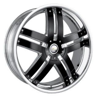 Baccarat Fusion 2140 Chrome Wheel with Black Facet (22x9.5/6x139.7mm