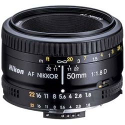 Nikon Nikkor 50mm f/1.8D AF Lens