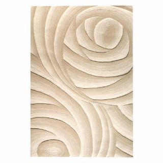 Optics Area Rug, 96x136, BEIGE