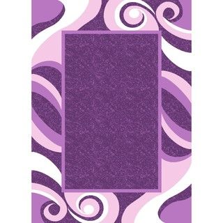 Wesley Purple Carved Rug (710 x 910)